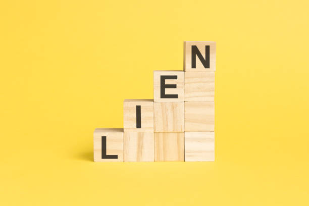 istock LIEN - text on wooden cubes, on wooden background 1434058825