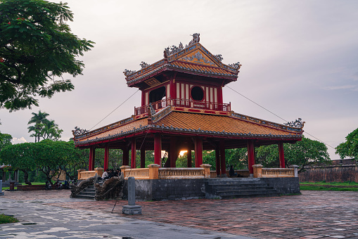 Temple in  Hue palace - Hue city, Thua Thien Hue province, central Vietnam