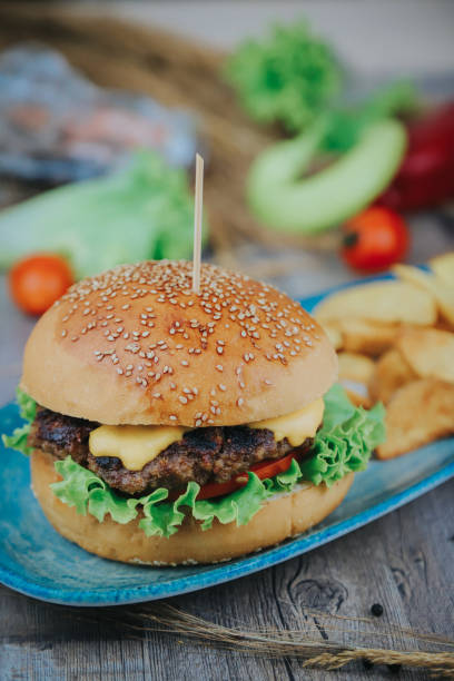 istock hamburger with meatballs and cheese 1434073428