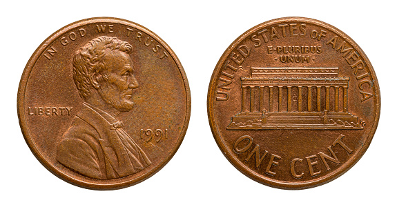 One Cent 1991 Stock Photo Download Image Now 1991 Banking Bronze one-cent-1991-stock-photo-download-image-now-1991-banking-bronze