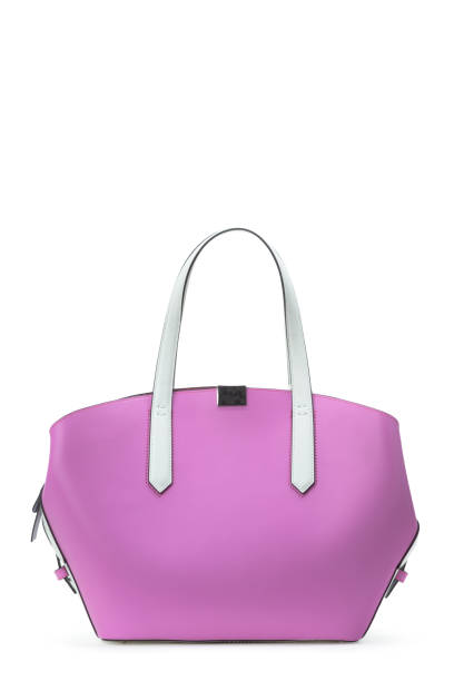 istock New leather female bag isolated on white background. 1434078097