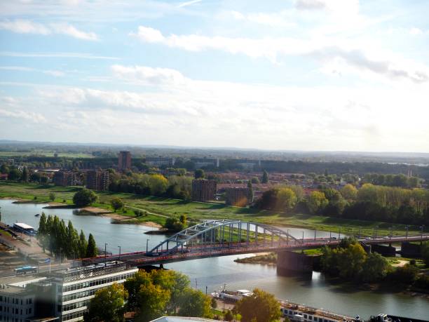 John Frost bridge Arnhem This bridge played a key roll in the second WW. It is known as ‘A bridge too Far’ operation market garden stock pictures, royalty-free photos & images