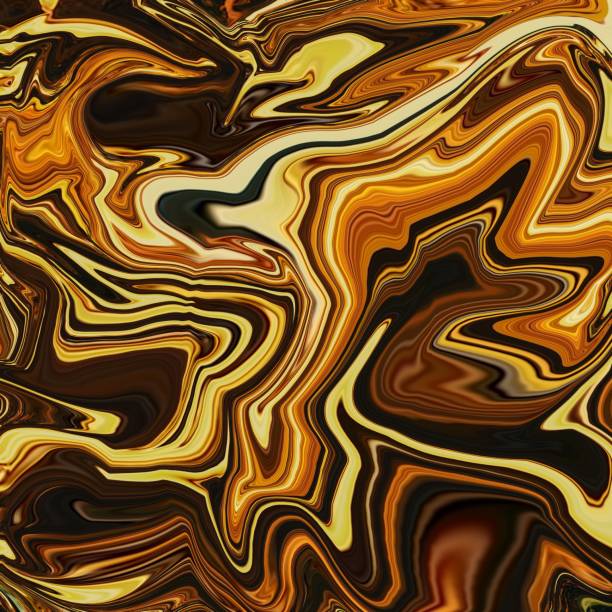 istock Abstract illustration of golden marble background 1434090980