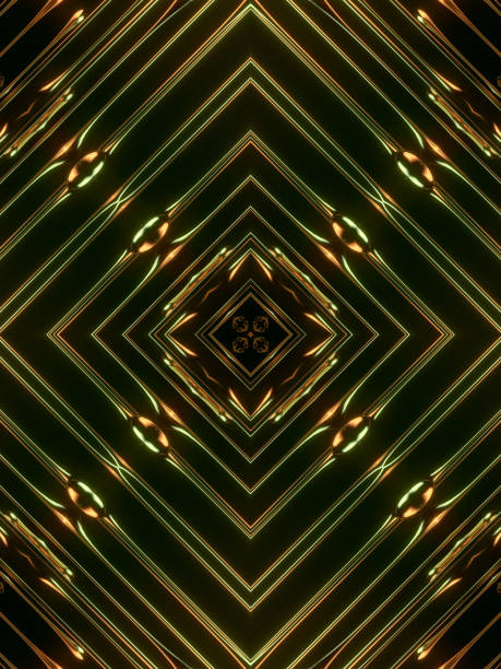 istock Psychedelic composition golden luxurious drops of liquid metal. Modern 3d rendering digital illustration 1434106492