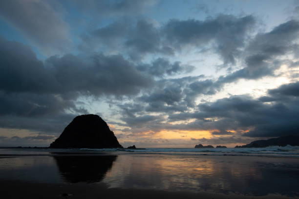 istock Pulau Merah Beach on Red Island in Banuywangi, East Java, Indonesia 1434110734