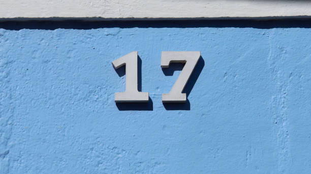 istock 17 metal number with spare and copy space 1434113363
