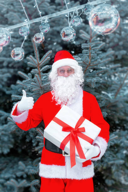 istock A cheerful man in a Santa Claus costume 1434117471