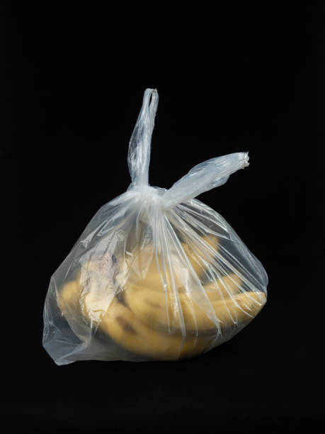 istock A Plastic Bag of Banana on Black Background 1434128300