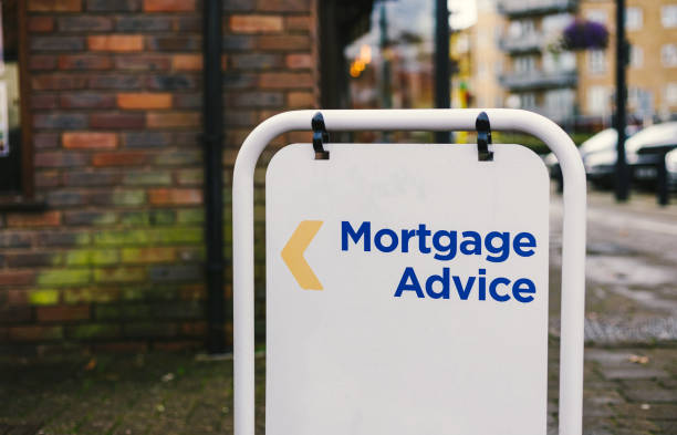 Mortgage advice signage