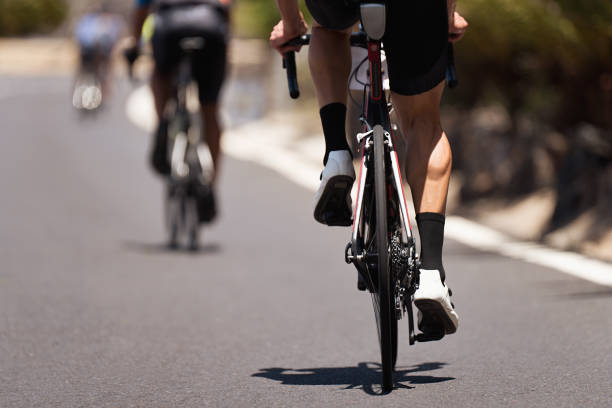 istock Cycling competition, cyclist athletes riding a race 1434137877