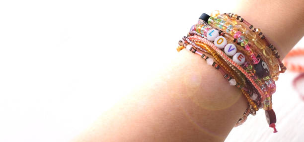 istock Love word beads close-up on accessories background 1434138844