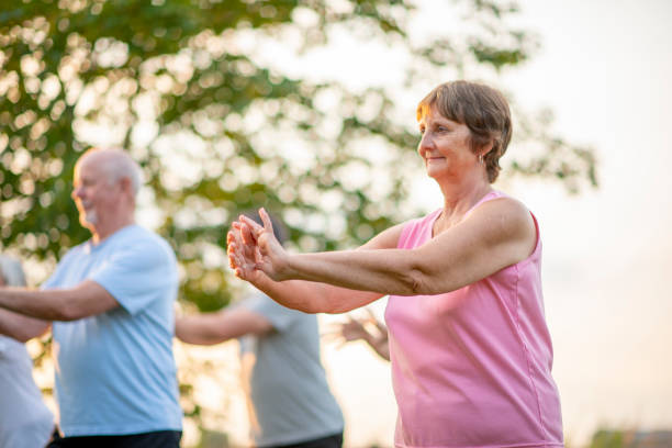 istock Outdoor Tai Chi Class 1434156925