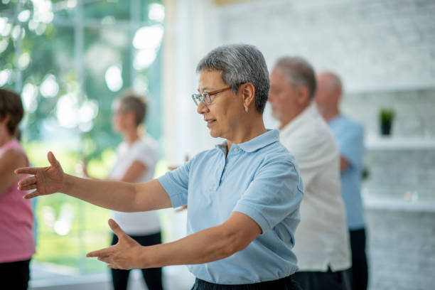 istock Seniors Indoor Tai Chi Class 1434156957