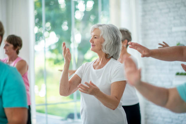 istock Seniors Indoor Tai Chi Class 1434156965