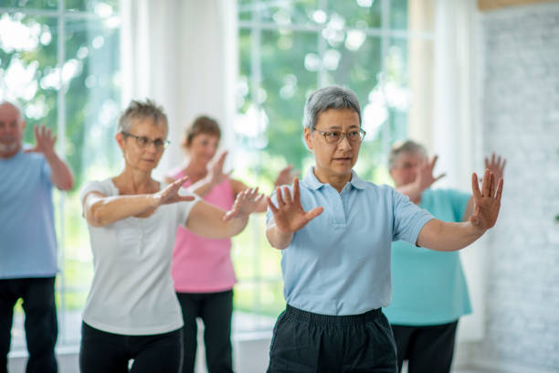 istock Seniors Indoor Tai Chi Class 1434156966