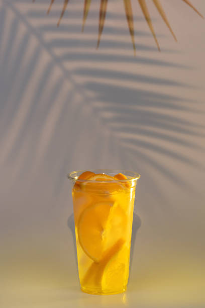 istock Drink with ice and orange slices 1434161186