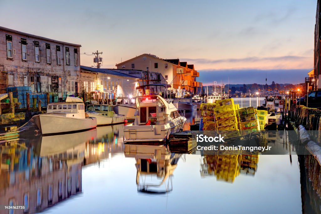 Portland, Maine Portland is the largest city in the U.S. state of Maine and the seat of Cumberland County. Portland - Maine Stock Photo