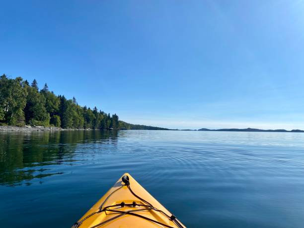 istock Kayaking in Lake Superior 1434167276