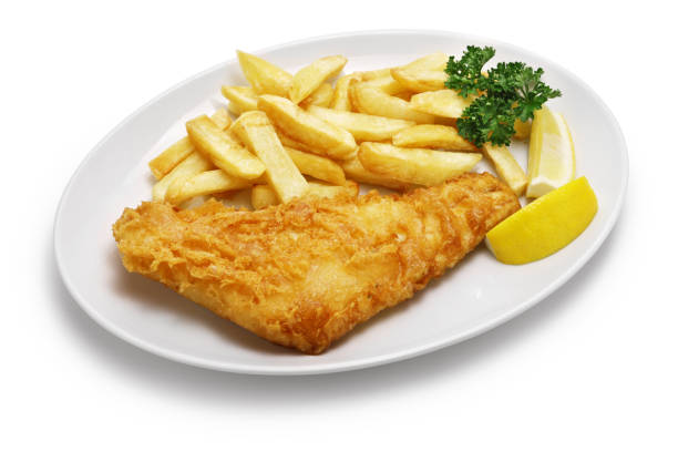 istock homemade fish and chips, British national dish 1434168714