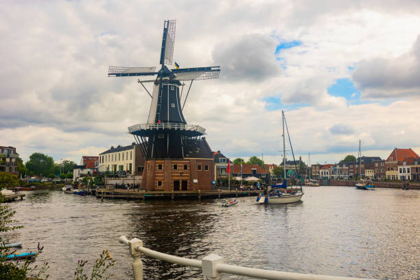 istock Windmill De Adriaan in Haarlem, Netherlands 1434170205