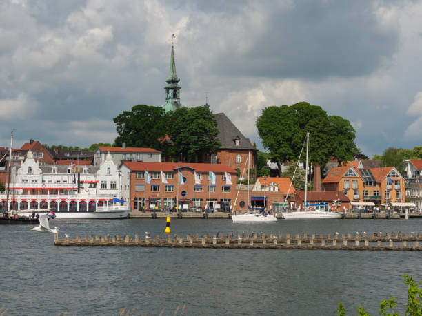 istock Kappeln at the schlei river in germany 1434173753