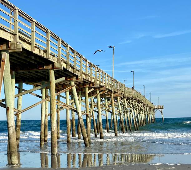 istock Jolly Roger Pier, Topsail Island 1434175540