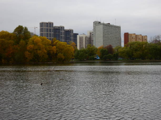istock Urbanscape in Moscow in autumn 1434175660