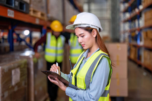 istock Group of worker in warehouse 1434177097