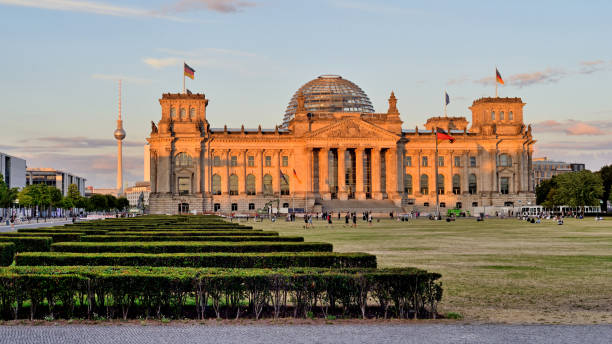 istock Reich Parliament building in Berlin, Germany. 1434182379