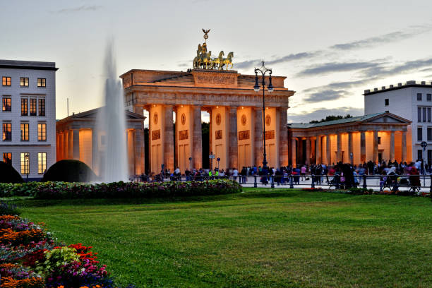 istock Brandenburg Gate - a historic building in Berlin. 1434182405