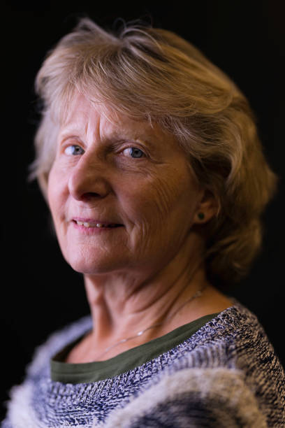 istock Fair haired lady in her 70s 1434182550