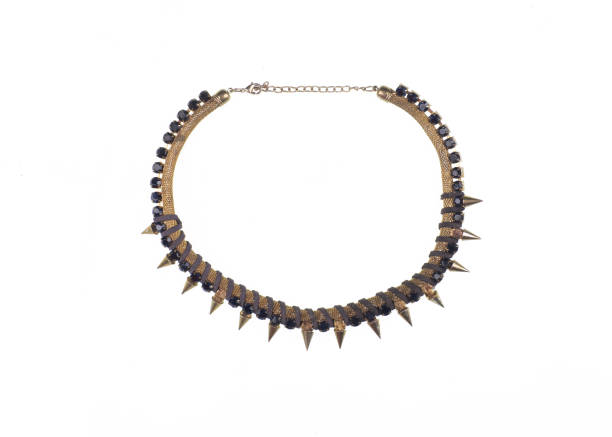 istock necklace with spikes isolated on white background 1434184124