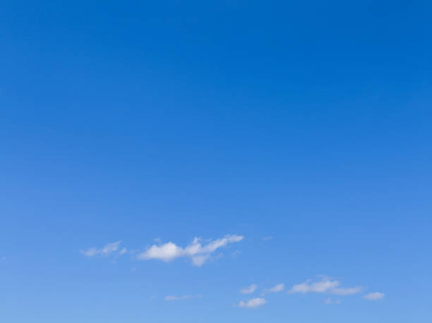 istock Big blue sky with little white clouds 1434193264