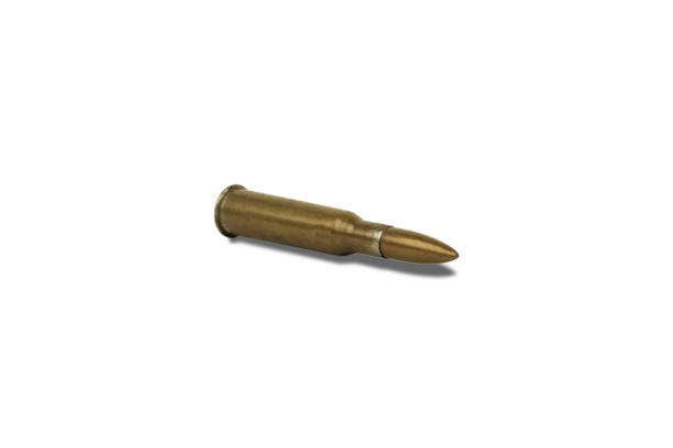 istock cartridge from machine gun isolated on white background 1434195132