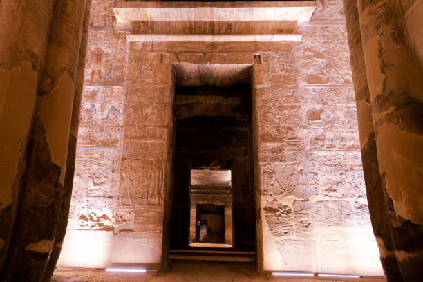 istock Luxor Temple at night . east Thebes . Egypt . 1434195334