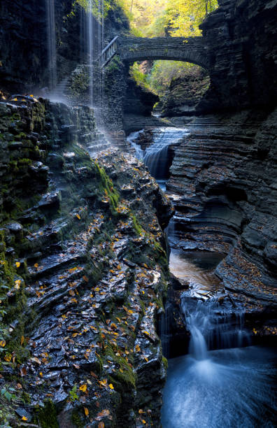 istock Waterfalls and fall foliage in the Northeast 1434217321