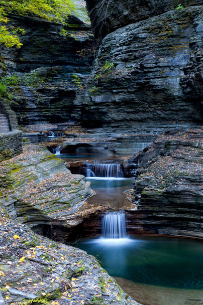 istock Waterfalls and fall foliage in the Northeast 1434217481