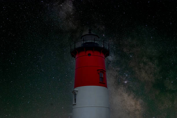 istock Lighthouses & Milky Way 1434223442