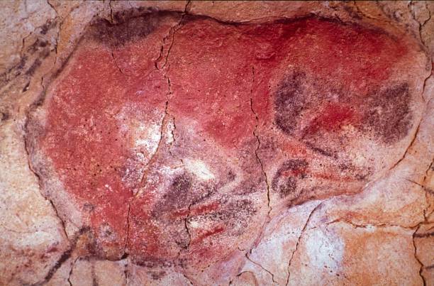 istock Killed bison on a cave ceiling in Altamira 1434225133