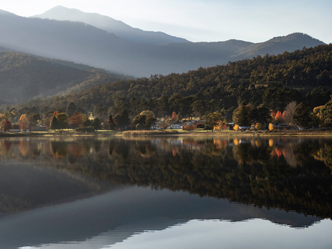 Mt Beauty in the Victorian High country during autumn