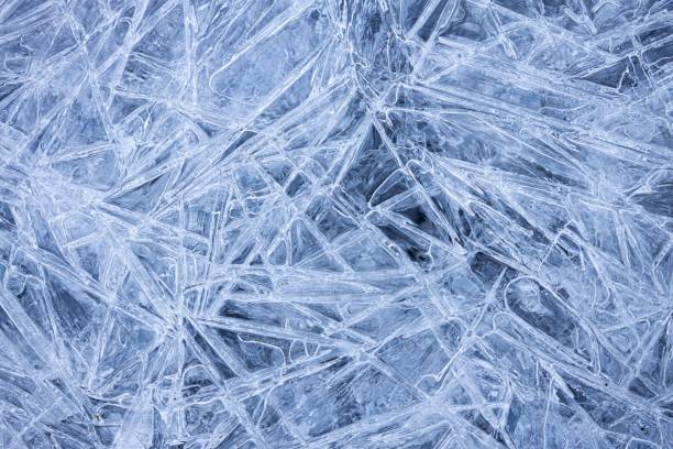 istock Closeup of ice texture, great for backgrounds 1434236736