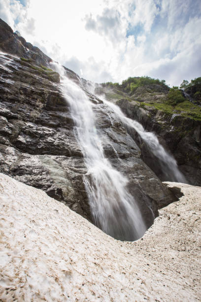 istock waterfalls in Caucasus Mountains 1434239006