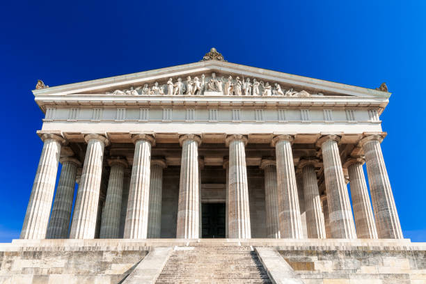 istock Walhalla  memorial monument in Germany 1434250805