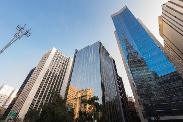 istock Modern Buildings in Sao Paulo City 1434255101