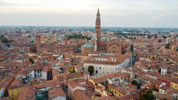 istock drone flight in Cremona, Lombardy 1434263985
