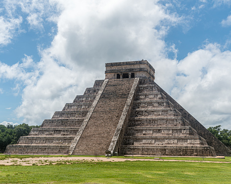Chichen Itza. Yucatan State, Mexico. The ruins of one of the largest ancient maya city.