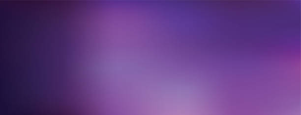 lila licht panorama unscharfer bewegungsverlauf abstrakter hintergrundvektor - purple backgrounds illuminated defocused stock-grafiken, -clipart, -cartoons und -symbole
