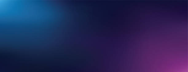 illustrations, cliparts, dessins animés et icônes de lumière bleue et rose panoramique défocalisé dégradé de mouvement flou vecteur d’arrière-plan abstrait - violet