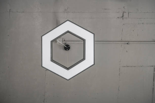 istock Lighting on top of concrete wall 1434288142