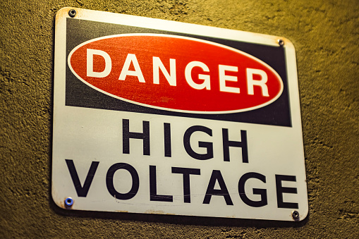 High Voltage Sign, Danger